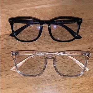 Two pair of Blue Light Blocking Glasses